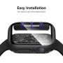 AOTUAO 4 Piezas Funda Compatible con Apple Watch Series 10 42mm, Estuche Rígido Delgado PC Protector de Pantalla Cristal