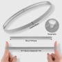 6 Pieces Sports Hair Band, Hair Band for Boys, Men, Women, Sport, Elastic Non-Slip Sports Headband, for Yoga, Football, Jogging