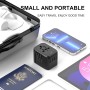 Adaptador de viaje universal con 2 puertos USB-A y 2 puertos USB-C (30W) - Compatible con EE. UU., Japón, Canadá, Reino Unido,