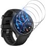 Protector de Pantalla Compatible con Huawei Watch GT5 GT 5 46mm/Watch GT 5 Pro 46mm Con Marco de Montaje [4 piezas], Cristal