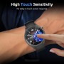 Protector de Pantalla Compatible con Huawei Watch GT5 GT 5 46mm/Watch GT 5 Pro 46mm Con Marco de Montaje [4 piezas], Cristal
