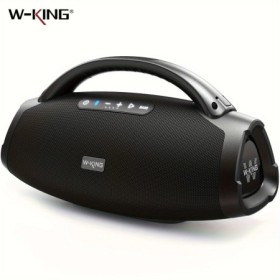 W-KING Altavoces Bluetooth portátiles de 200W RMS, altavoz resistente 