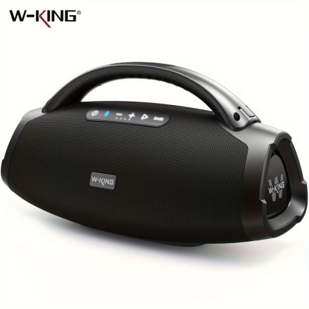 W-KING Altavoces Bluetooth portátiles de 200W RMS, altavoz resistente 