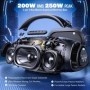 W-KING Altavoces Bluetooth portátiles de 200W RMS, altavoz resistente 