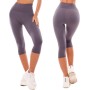 SINOPHANT Leggins Cortos Mujer Cintura Alta 3/4 Pantalones Deportivos Capri Mallas Deporte