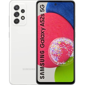 SAMSUNG A528B Galaxy A52s 5G 128GB (Awesome White Desbloqueado Sin Branding (Reacondicionado)