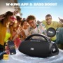 W-KING Altavoces Bluetooth portátiles de 200W RMS, altavoz resistente 