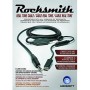 Ubi Soft Rocksmith - Cable de guitarra USB oficial para juego Rocksmith, compatible con PC, Mac, Xbox y PlayStation, duradero y