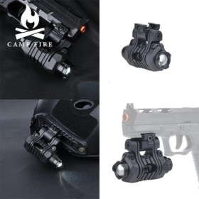 Airsoft-Lámpara táctica rápida para casco, minilinterna LED portátil p