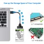 cable sata Adaptador sata a usb 3.0 Adaptador ssd usb Compatible con discos duros externos e internos Adaptador SSD/HDD de 2,5