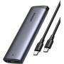 UGREEN Carcasa SSD M.2 NVMe PCIe USB C 3.2 Gen 2 10Gbps UASP Compatible con 4TB M/M+B Key 2230/2242/2260/2280, Caja para Disco