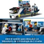 LEGO City Laboratorio de Criminología Móvil de la Policía, Regalo para Niños y Niñas de 7 Años o Más, Quad de Juguete y