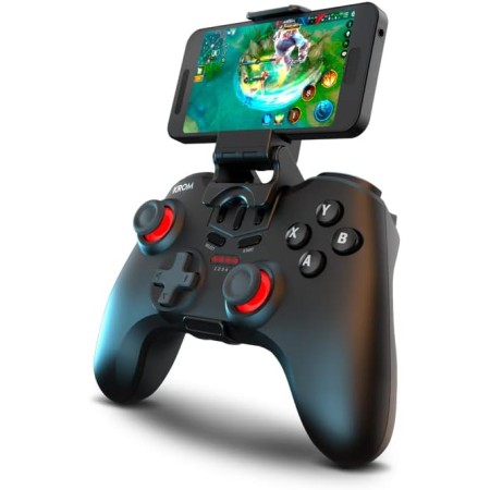 KROM Kumite -NXKROMKMT- Gamepad Arcade Multiplataforma, Fighting Stick, Joystick, modos D-Pad o X/Y input, compatible PC, PS3,