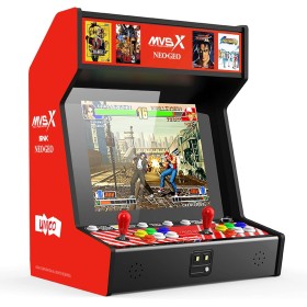 Unico MVSX Home Arcade, 50 Juegos Retro con Licencia Oficial de SNK Precargados, Admite Dos Jugadores para Jugar Juegos