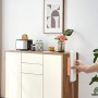 Soporte para regleta de enchufes - de gestión de Cables, Soporte para regleta de enchufes Autoadhesivo | Fijador de enchufes de