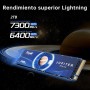 Fikwot FX991 SSD 2TB PCIe Gen4 NVMe M.2 2280 SSD, Lectura de hasta 7300MB/s, Disco Duro Sólido Interno, Compatible con Ordenador