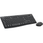 Logitech MK295 Silent Combinación de Teclado y Ratón Inalámbricos con SilentTouch, Seguimiento Óptico, Tecnología Inalámbrica