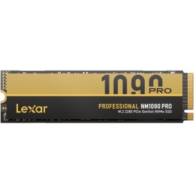 Lexar SSD NVMe PCIe 5.0 Gen5 1TB NM1090 Pro, 14,000 MB/s, diseño de Control térmico avanzado, SSD Interno Compatible con