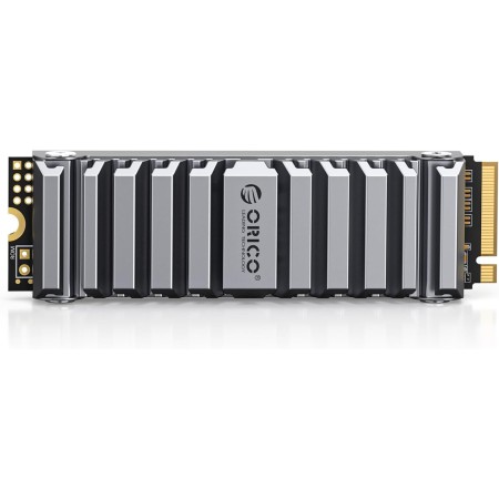 ORICO SSD 2TB M.2 NVMe Industrial, hasta 7450MB/s, PCIe 4.0 M2 SSD con TLC 3D NAND y Disipador Térmico Innovador, para Edge