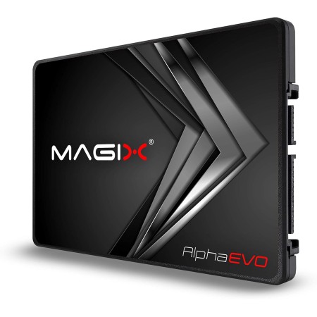 Magix SSD Alpha EVO , SATA III 2,5" 6 Gbps , Velocidad de Lectura/Escritura de hasta 500/490 MB/s , 3D NAND MLC/TLC , Interno