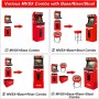 Unico MVSX Arcade con Base Combinación, 50 Juegos Retro con Licencia Oficial de SNK precargados, Admite Dos Jugadores para Jugar