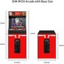 Unico MVSX Arcade con Base Combinación, 50 Juegos Retro con Licencia Oficial de SNK precargados, Admite Dos Jugadores para Jugar