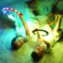 TOSY Anillo Volador 16 Millones de Colores RGB LED, súper Brillante, Modo perdido, iluminación automática, Resistente al Agua,