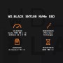 WD_Black SN7100 2TB NVMe SSD, M.2 2280, Velocidades hasta 7250 MB/s, Next Gen TLC 3D NAND, WD_Black Dashboard,para Ordenadores y