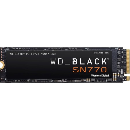 WD_BLACK SN700 SSD NVMe, 500 GB M.2 2280, Velocidad de lectura hasta 5000 MB/s, PCIe Gen4 NVMe, SSD de juegos alto rendimento