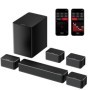 ULTIMEA-Barra de sonido envolvente 7,1, sistema de Sonido Envolvente V