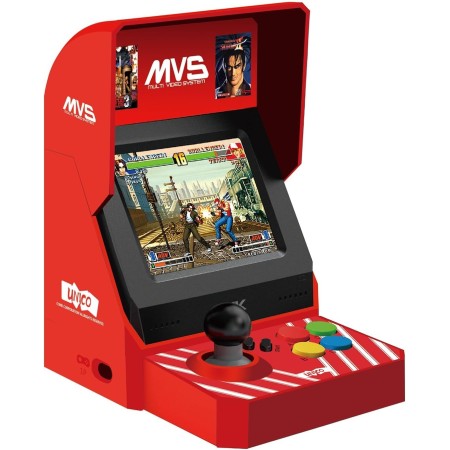 Unico MVS Mini Arcade, 45 Clásicos con Llicencia SNK, Incluidos The King of Fighters, Metal Slug, etc., Admite Salida HDMI de