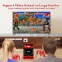 Unico MVS Mini Arcade, 45 Clásicos con Llicencia SNK, Incluidos The King of Fighters, Metal Slug, etc., Admite Salida HDMI de