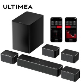 ULTIMEA-Barra de sonido envolvente 7,1, sistema de Sonido Envolvente V