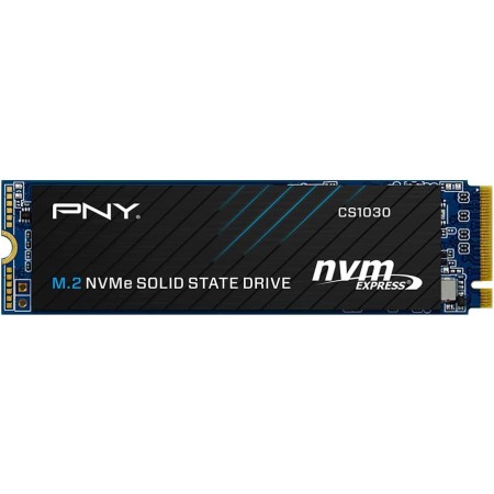 PNY CS1030 500GB M.2 NVMe PCIe Gen3 x4, Velocidad de Lectura de 2000MB/s, Velocidad de Escritura 1100MB/s Internal Solid State