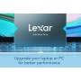 Lexar NM620 SSD Interno 512GB, M.2 2280 PCIe Gen3x4 NVMe 1.4, Hasta 3500 MB/s de Lectura, 2400 MB/s de Escritura, para Jugadores