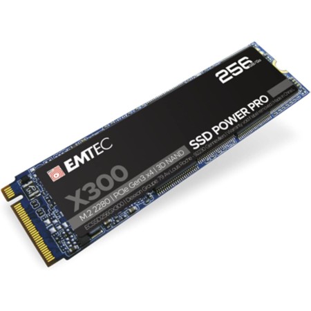 EMTEC X300 M.2 SSD Power Pro 256 GB M.2 2280 NVMe PCIe Gen 3.0 x4