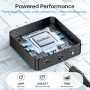 SSK 20 Gbps Caja SSD NVMe M.2 de Doble Bahía, Estaciones de Acoplamiento sin Herramientas para Discos Duros Adaptador USB 3.2