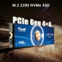 Fikwot FX991 SSD 1TB PCIe Gen4 NVMe M.2 2280 SSD, Lectura de hasta 7100MB/s, Disco Duro Sólido Interno, Compatible con Ordenador