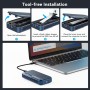 ACASIS Caja SSD M.2 NVMe 80Gbps, TBU501 Pro Compatible con Thunderbolt5/USB4 V2.0, Compatible de Nuevo con USB3.2/3.1/3.0 (Gris