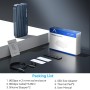 ACASIS Caja SSD M.2 NVMe 80Gbps, TBU501 Pro Compatible con Thunderbolt5/USB4 V2.0, Compatible de Nuevo con USB3.2/3.1/3.0 (Gris