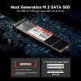 Kingspec SSD 512GB, M.2 SATA 2280 SSD - 3D NAND Flash, Unidad de Estado sólido Interna para portátil y sobremesa