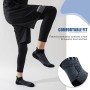 Niofind Men's Women's Ankle Socks, Breathable Short for Sport, Running, Cycling, Cotton 6 Pairs 43-46 37-42