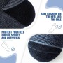 Niofind Men's Women's Ankle Socks, Breathable Short for Sport, Running, Cycling, Cotton 6 Pairs 43-46 37-42
