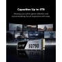 Lexar EQ790 1TB SSD M.2 2280 PCIe Gen4x4 NVMe 1.4 SSD Interno, Velocidad hasta 7000 MB/s, para Cargas de Trabajo Intensivas y