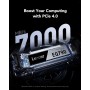 Lexar EQ790 1TB SSD M.2 2280 PCIe Gen4x4 NVMe 1.4 SSD Interno, Velocidad hasta 7000 MB/s, para Cargas de Trabajo Intensivas y