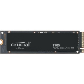 Crucial T705 SSD 1TB PCIe Gen5 NVMe M.2 SSD Interno Gaming, Hasta 13.600MB/s, Microsoft DirectStorage, Compatibilidad PCIe 4.0,