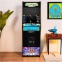Arcade1Up-GALAGA Deluxe 14 Games in 1, 5 Foot Stand-Up Cabinet Arcade Machine Dominio Videojuegos, Multicolor, M (Tastemakers