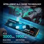 fanxiang SSD 512GB NVMe SSD M.2 PCIe Gen3x4 2280-hasta 3500 MB/s,SSD Interno,Pasta térmica de grafeno,caché SLC 3D NAND TLC,