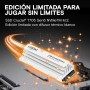 GRIFEMA Regleta Enchufes con 4 Tomas y Interruptor, 3500 W, 16 A, 1,5 m, Blanco, Protección Infantil, Orientación a 45 Grados,