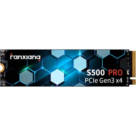 fanxiang SSD 512GB NVMe SSD M.2 PCIe Gen3x4 2280-hasta 3500 MB/s,SSD Interno,Pasta térmica de grafeno,caché SLC 3D NAND TLC,